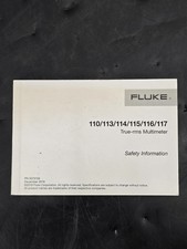 Fluke 5073105 Modelli 110, 111