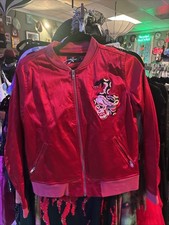 Giacca Serpente Teschio Rosso