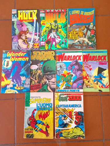 Fumetti supereroi corno uomo