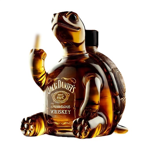 Bottiglia whisky tartaruga