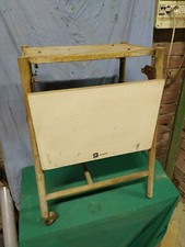 Postazione lavoro x Macchina da scrivere, calcolatrice olivetti  tavolino reclin