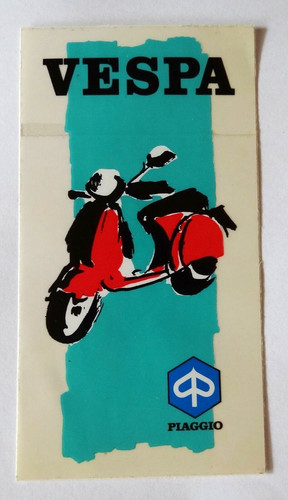 Adesivo pubblicitario vespa - adesivo, px