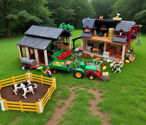 Playmobil 4055 mega farm - playmobil,