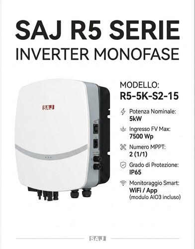 Inverter fotovoltaico saj - inverter,