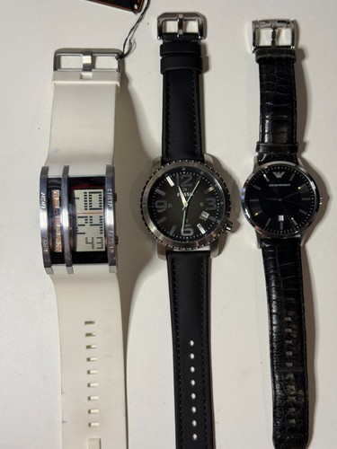 Lotto orologi uomo - 3, emporio