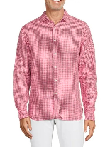 Camicia con bottoni - , lino