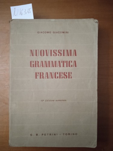 Nuovissima grammatica francese