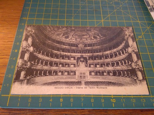 156499 antica cartolina reggio - antica,