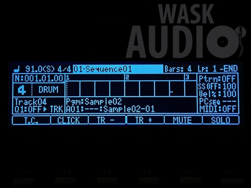 Display akai mpc - display, e