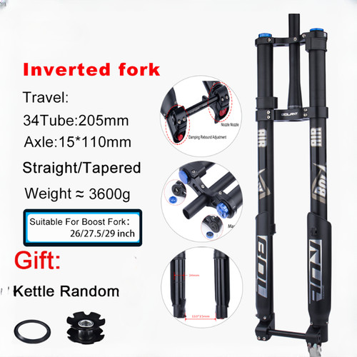 Forcella bici mtb - , invertita