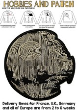 patch Star Wars la morte nera Death Star stazione orbitale battaglia DS-1 toppa