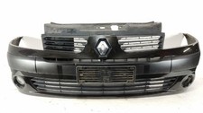 Paraurti Anteriore Renault Clio Storia 2004-2009 Nero Con Fendinebbia Difetto