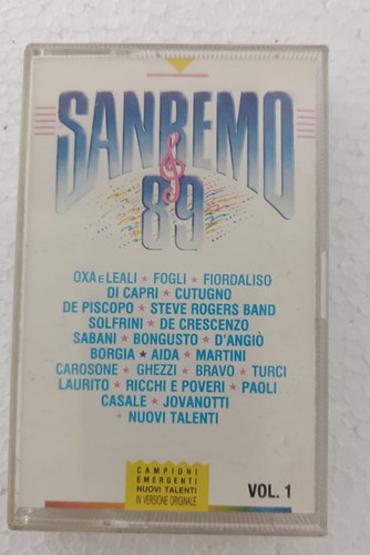 Sanremo vol 1 musicassetta - 1,
