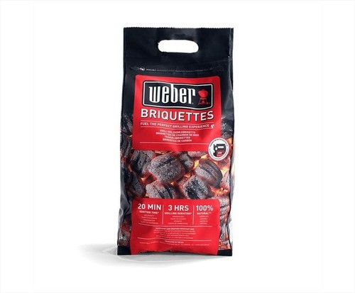 Bricchetti carbone weber 4kg - carbone,