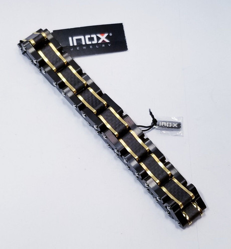 Bracciale inox fibra di - fibra,