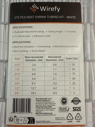 Wirefy 275 pcs - wirefy,