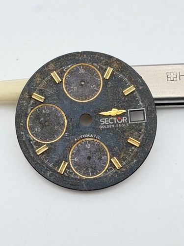 Sector golden eagle 5mm - golden, 29.5mm