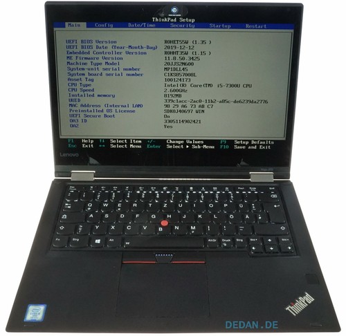 Lenovo thinkpad yoga 370 - yoga, i5