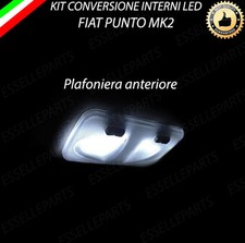 KIT FULL LED INTERNI PLAFONIERA FIAT PUNTO MK2 II RESTYLING '
