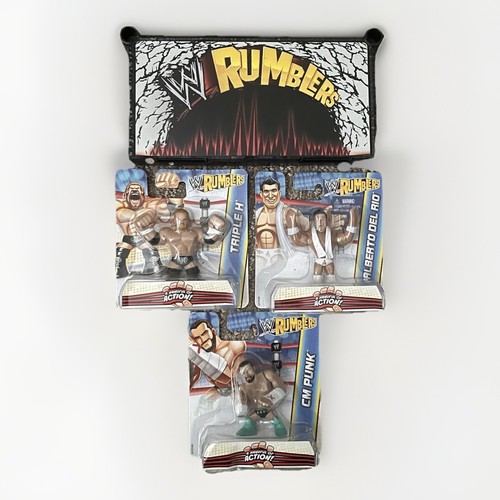 Wwe rumblers minifigures - wwe,