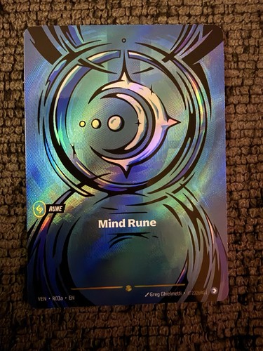 Mind rune r03a - r03a, vendetta