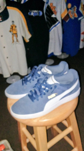 Scarpe scamosciate blu - , puma