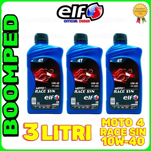 Litri olio motore elf - 4t,