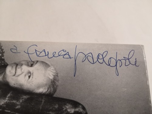 Paolo poli dedica autografo - paolo,