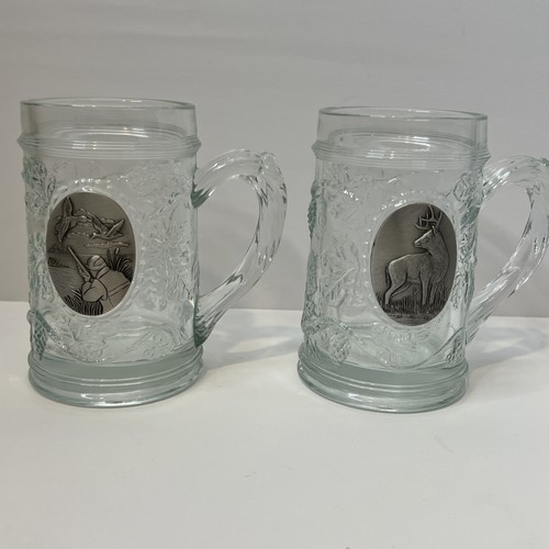 Set tazze birra vetro con - vetro,