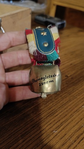 Vintage swiss cow bell - vintage,