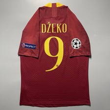 MAGLIA HOME AS ROMA NIKE 2018/2019 CALCIO CALCIO #9 DZEKO TAGLIA "M" 918925-677