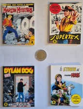 TEX WILLER-DYLAN DOG - MARTIN MYSTERE-IL COM.MARK - I MITICI NUMERI 100-MIGNON. 