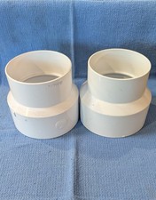 Giunti riduttore/aumento pvc 4" x 3" DWV 2PK 40655/655/4P07 - NUOVI