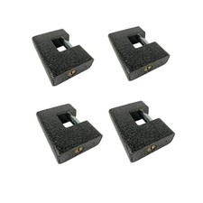 4 x Lucchetto in Acciaio