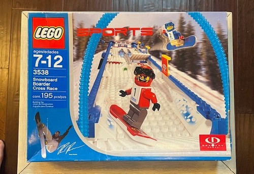 Lego sports snowboard boarder - snowboard,