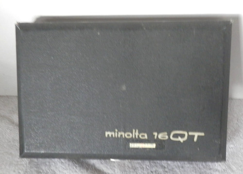Vintage minolta 16qt film - minolta,
