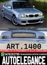 PARAURTI ANTERIORE ADATTO PER BMW SERIE 3 E46 COUPE CABRIO 1997-2006 LOOK MTECH