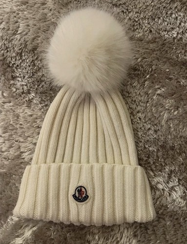 Berretto moncler bianco nuovo - moncler,