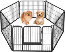 Recinto per Cani 6 Pezzi 80 X