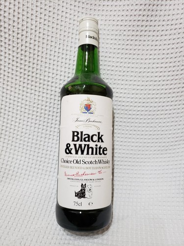 Scotch whisky black white - black,