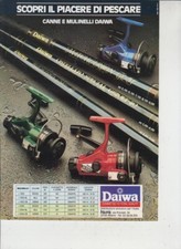 # advertising Pubblicità  MULINELLI  E CANNE DA PESCA DAIWA 1986 FISHING REELS