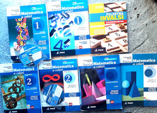 LOTTO IN 3 VV "NUOVA MATEMATICA A COLORI BLU BIENNIO" (7 TOMI con 2 Cd) -PETRINI