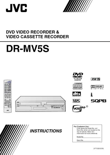 Jvc mv5sus registratore dvd - jvc,