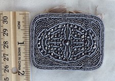 Antique Beaded Applique Art