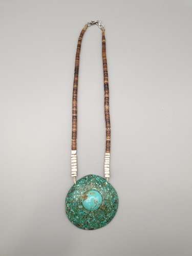 Collana zuni vintage - zuni, agata