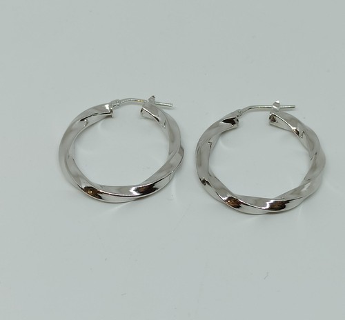 Cerchi argento 925 scatto - in,
