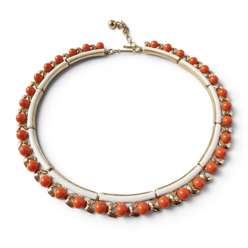 Collana vintage corona trifari - vintage,