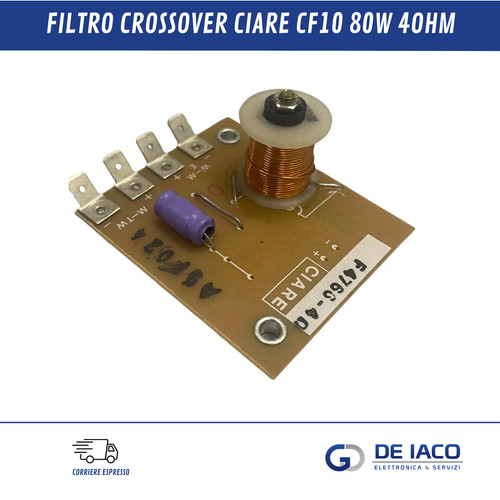Filtro crossover vintage ciare - crossover,