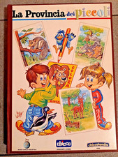 COLORA E GIOCA La Provincia dei Piccoli 32 animali Fattoria/Foresta/Freddo/Caldo