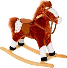 Cavallo a Dondolo in Legno con